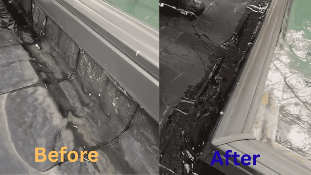 Commercial flat roof leak repair