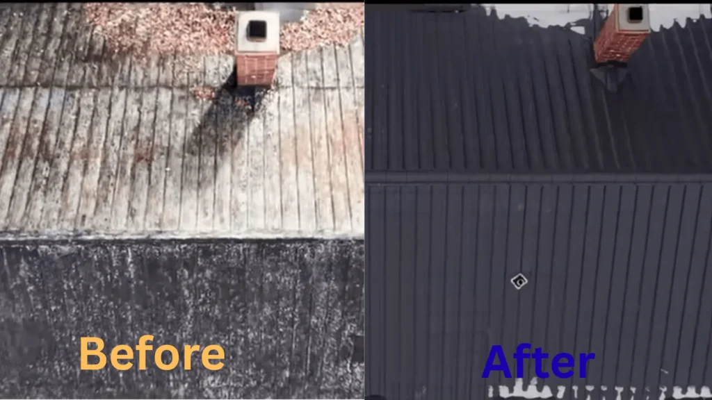Roof replacement in Rosehill Reserve 