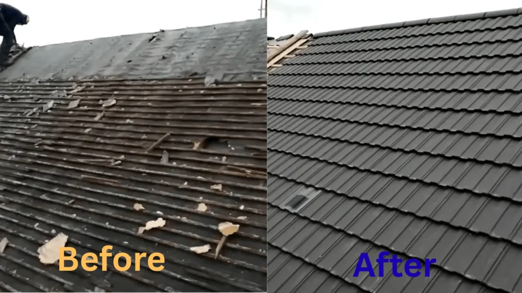 Full Roof replacement in Fall Creek