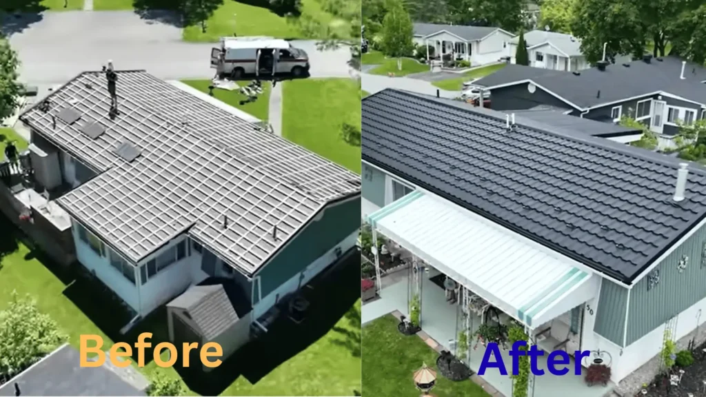 Roof replacement in West End Beaumont