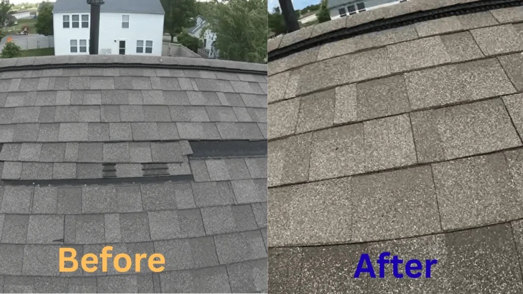 Shingle roof replacement in Northpointe