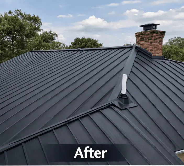 Metal Roof Installation After