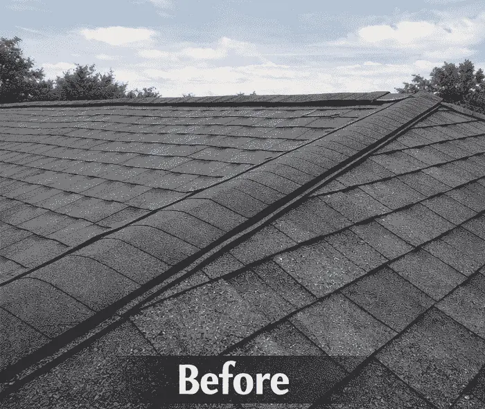 New Roof Installation-Before Image