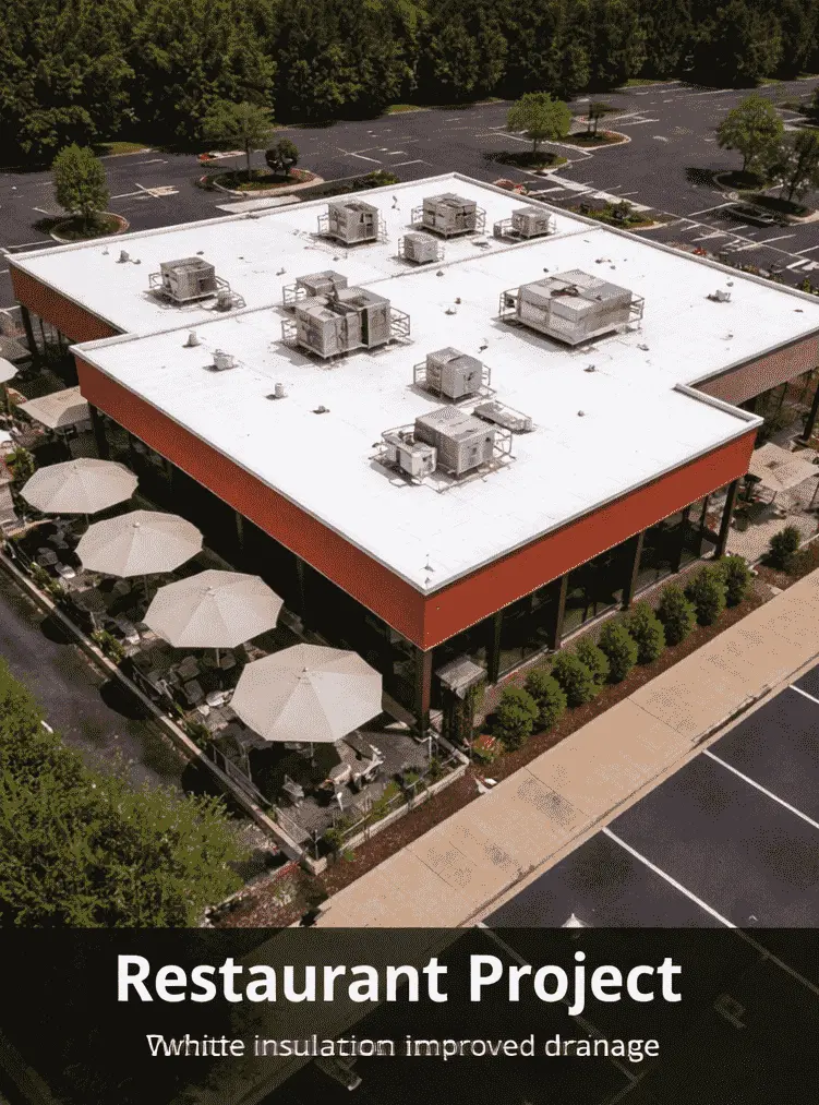 Restaurant Project-PVC Roofing