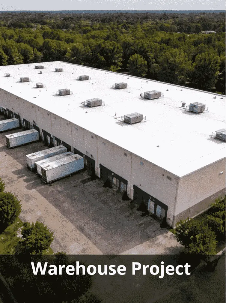 Warehouse TPO Roofing Project